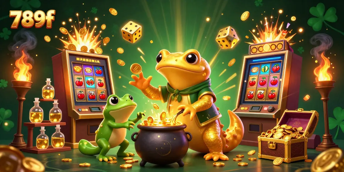 Experience thrilling gameplay at 789f with a vibrant 3D casino extravaganza featuring treasure chests and dynamic game elements.