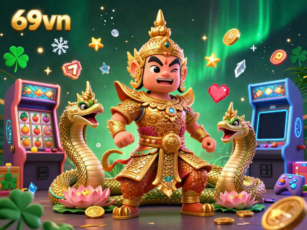 Engage with exciting 69vn slots featuring vibrant visuals and dynamic gameplay in a magical setting.