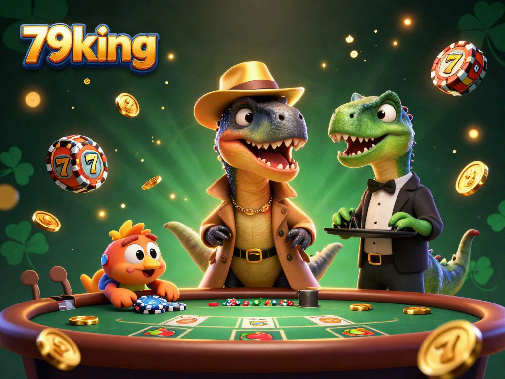 Engage in thrilling gameplay at 79king with dynamic card games featuring animated characters and vibrant casino elements.